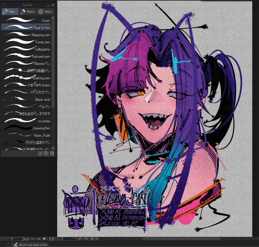 leona_can's tweet photo. Commission break, decided to color an @4C1D1K doodle I had! #4C1DART https://t.co/5PoukgDdwP