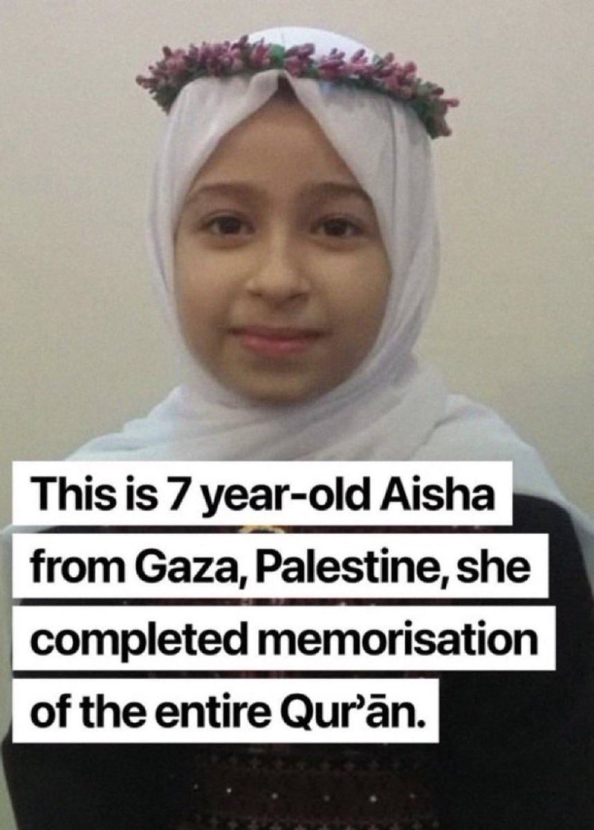 So proud of you Aisha ❤️