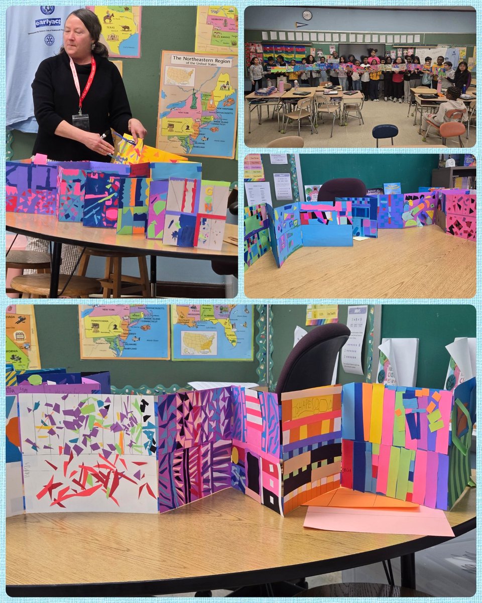 4th Grade Young Audience Residency: Math is Beautiful, Fun with Fractions 👩🏿‍🎨👨🏾‍🎨🖼 #mathematics #fractions #math #art #artinmath <a href="/HTSD_Greenwood/">Greenwood Elementary School</a> <a href="/WeAreHTSD/">WeAreHTSD</a>