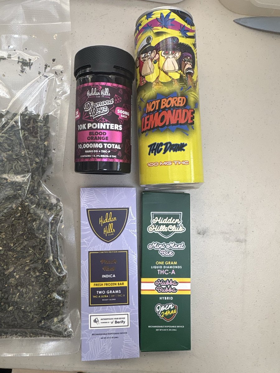 Giveaway time. 

Follow <a href="/lala420tokes2/">Lala420tokes</a> <a href="/TheJLitty/">J Litty</a> <a href="/jlittysshop/">J Litty’s Cannabis Lounge</a> 

Repost 

Like

And comment your favorite way to consume!

We get sent brands to try and test out for <a href="/jlittysshop/">J Litty’s Cannabis Lounge</a> so we thought we’d share, (that’s where the Hidden Hills Club and Not Bored Lemonade come in.) 

Then