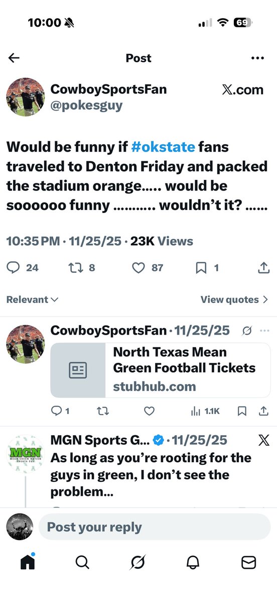 GoMeanGreen tweet media