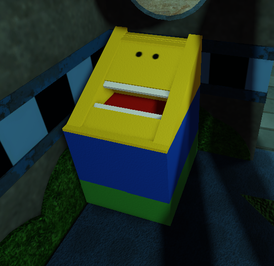 chauquots's tweet image. i love this gross ass noob trashbin creature i made