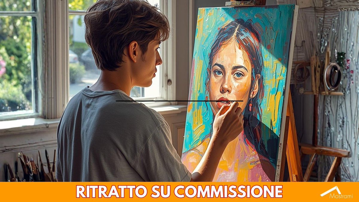 Non una foto.Un ritratto che resta. Opere su commissione in Mostrami.
Per più informazioni: buff.ly/REqY8ss
#ArteRitratto #MostramiFactory