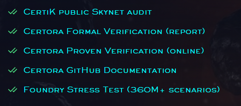 ZeroMoonETH's tweet photo. @denizen_zk https://t.co/EA9CH24tHD
Contract claims "160M+ fuzz cases, 200M+ invariant calls" but no public audit

https://t.co/svF0JjVkIw
https://t.co/RuBZnB9E7y

Everything is publicly available. https://t.co/T70laGQpYP