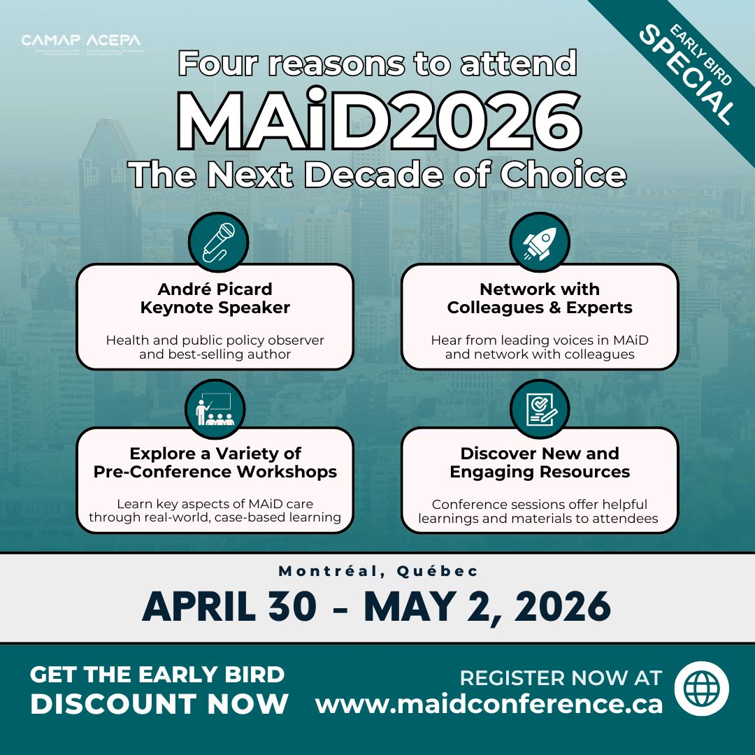 Canadian Association MAiD Assessors and Providers tweet media