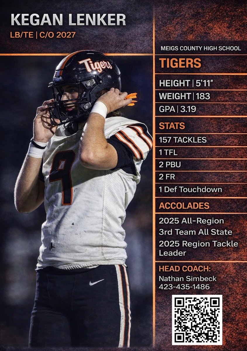 MeigsCountyFB's tweet photo. Check out more of our Class of 2027 Athletes! https://t.co/HS8FJ5HNtT