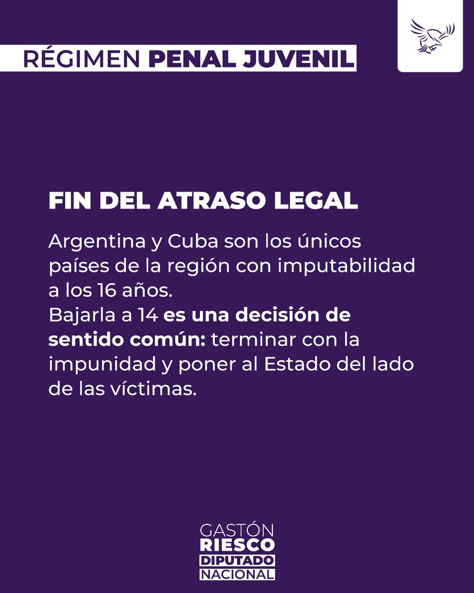 Durante décadas, la Argentina sostuvo un régimen penal juvenil obsoleto, sin reglas claras y con vacíos que favorecieron la impunidad.
Este nuevo régimen pone orden, establece responsabilidades y le devuelve al Estado su rol básico: proteger a las víctimas y a la sociedad.
#VLLC