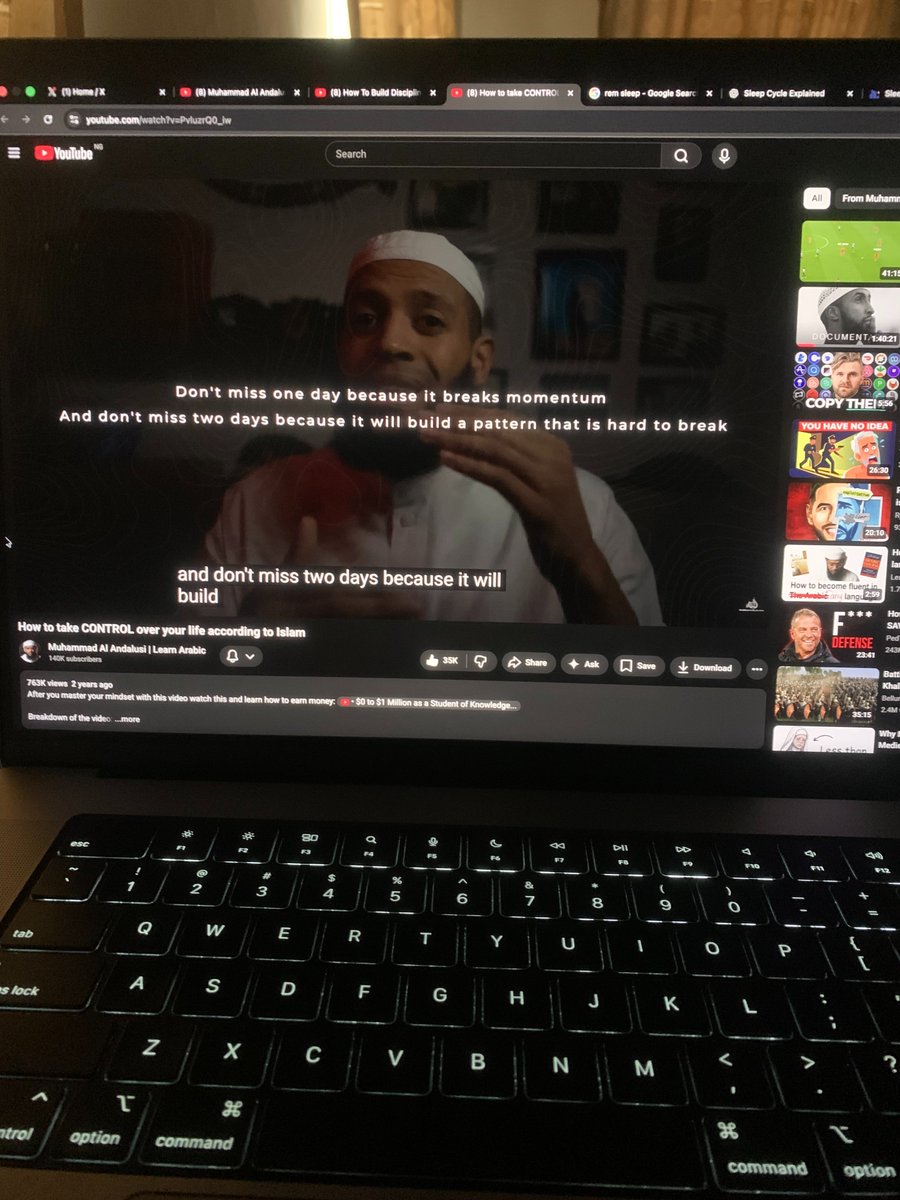aligumimp4's tweet photo. If you’re struggling with discipline and want to fix up

I recommend you watch this video by Muhammad andalusi

He explained how to set, plan and execute your goals

Old video but still gold 
https://t.co/KADM1OOJAu https://t.co/WRk8ucWqKr
