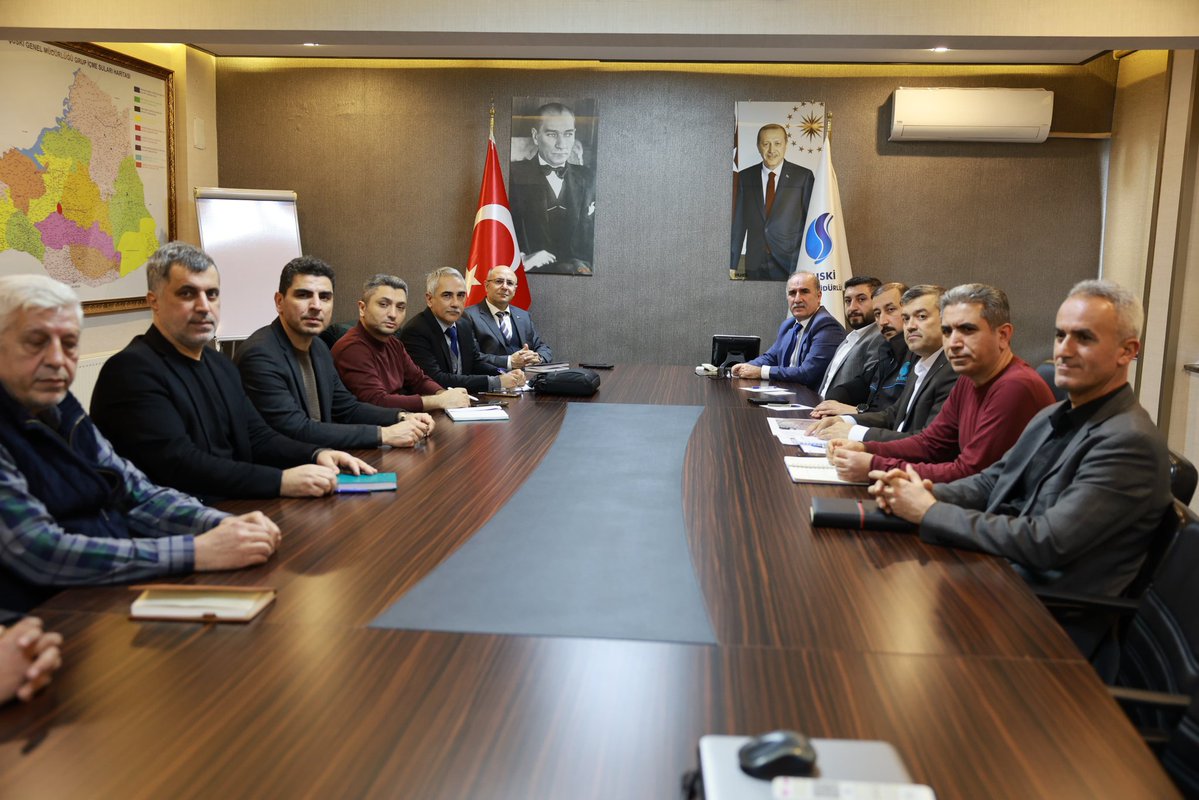 DSİ 15. Bölge Müdürü Ali Naci KÖSALI ve beraberindeki teknik heyet ŞUSKİ Genel Müdürümüz Emin İZOL’u ve ŞUSKİ heyetini ziyaret ederek Maşuk bölgesinde yürütülen içme suyu deposu, isale hatları ve terfi istasyonu  çalışmalarının son durumu görüşüldü.