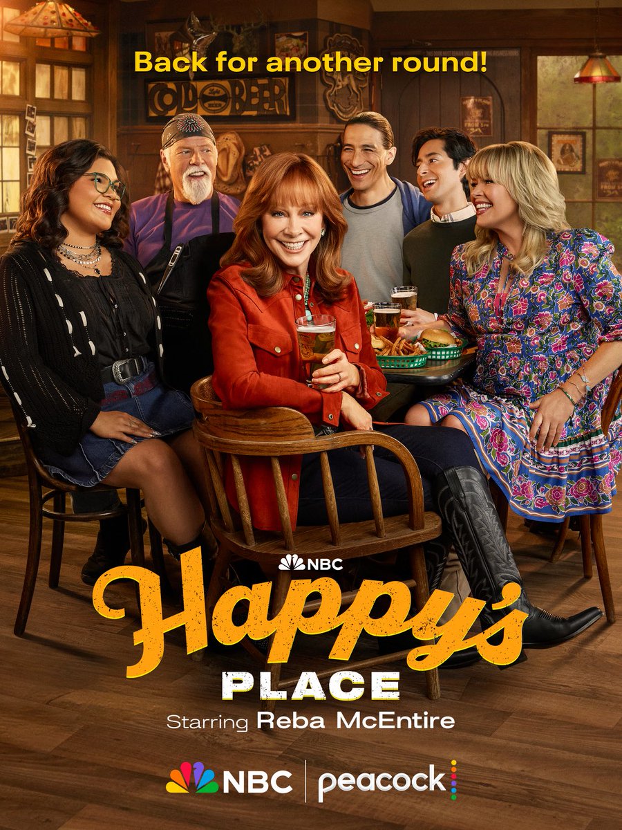 No new episodes of #HappysPlace until February 26th due to the Winter Olympics 🙄 We just got back from a hiatus to have another. Lordt. 😭 <a href="/reba/">Reba McEntire</a> #reba