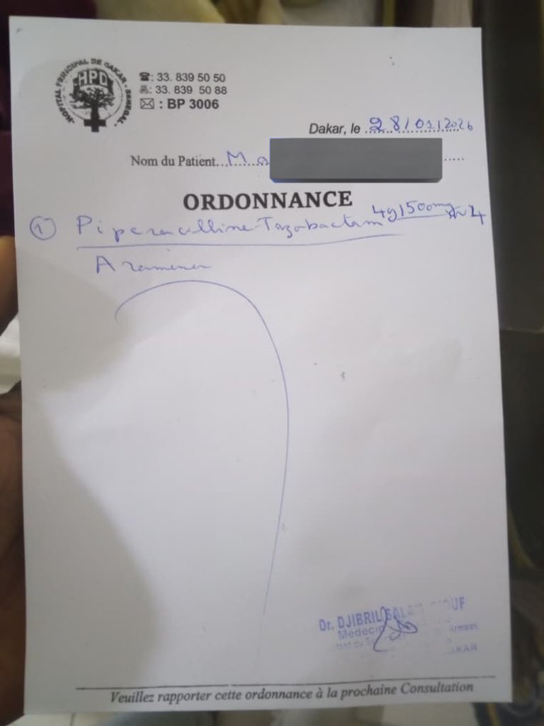 La mère à un ami lutte actuellement contre une tumeur maligne et suit une chimiothérapie à l’Hôpital Principal de Dakar.
Leurs moyens financiers sont très limités. Ils sollicitent l’aide de toute personne de bonne volonté.

Le lien de la cagnotte : 

koparexpress.com/apps/collectes…