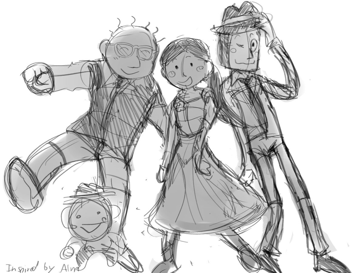 They are really my faves...(˶˃ ᵕ ˂˶) wip  #rhythmheaven