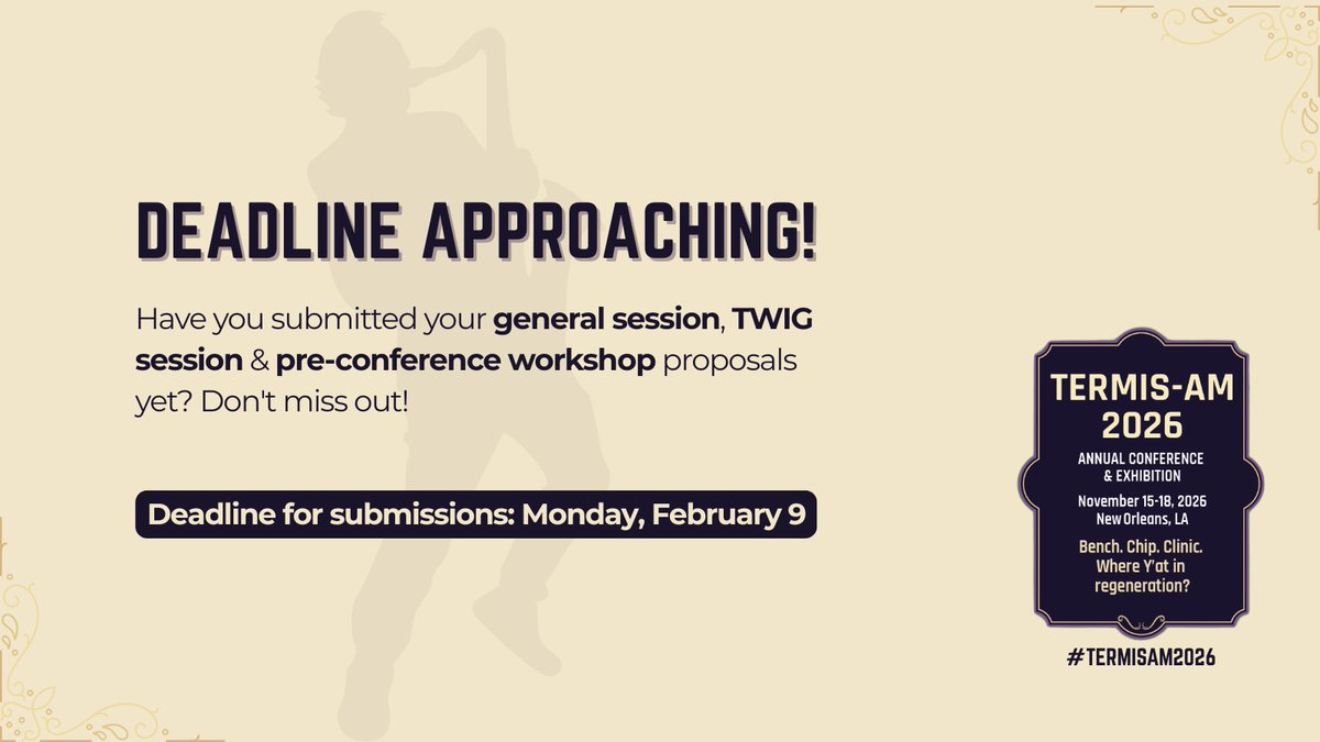 TERMIS-AM tweet media