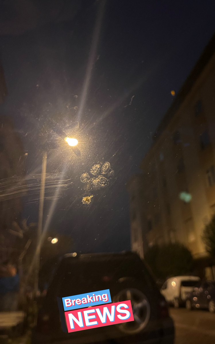 Burdan geçmişsin belli