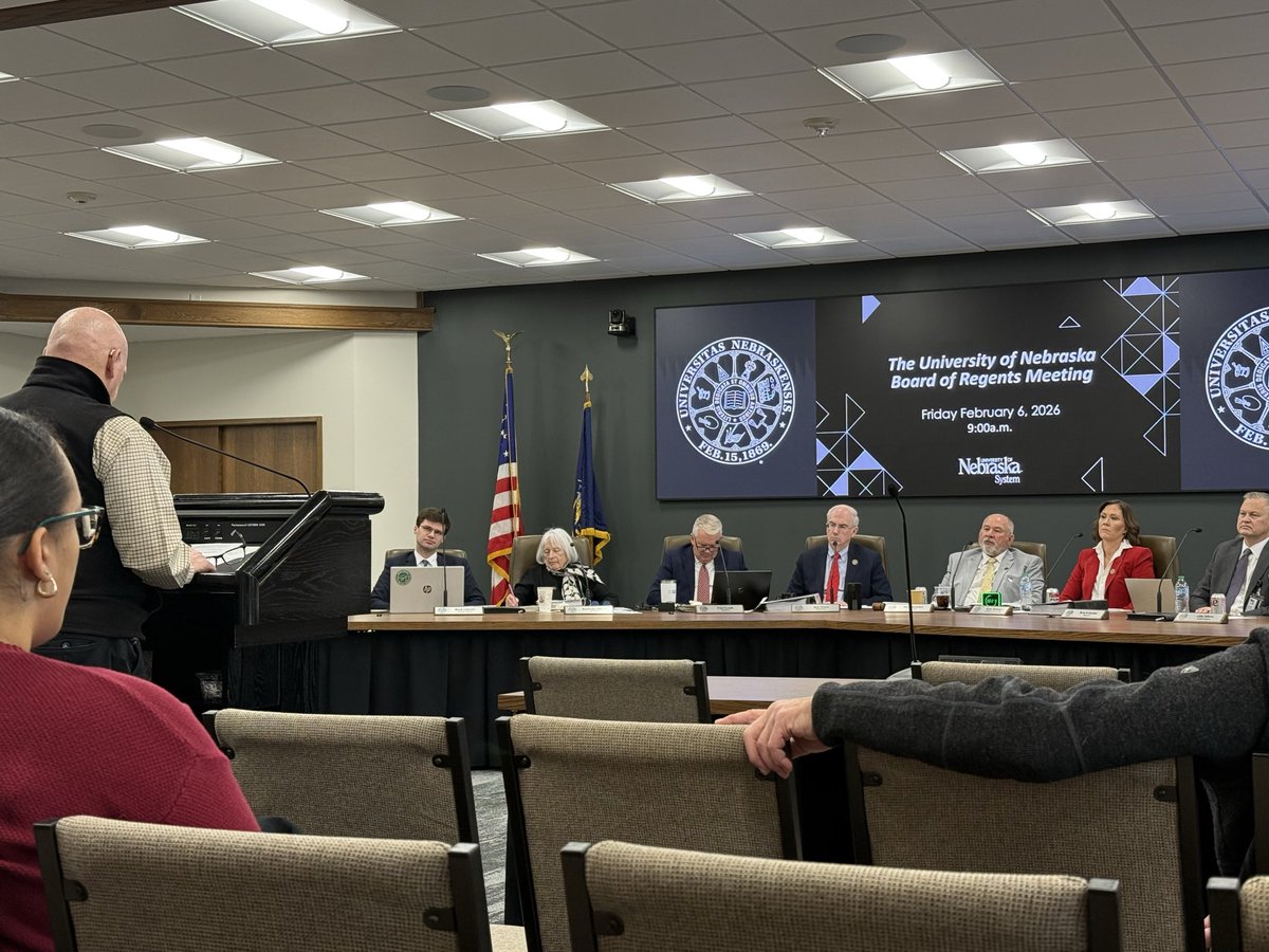 c_l_armstrong's tweet photo. My office today:learning about the NU System Board of Regents through the NU DEAL leadership program. Also a lunch debriefing. https://t.co/RFw3cq9viU