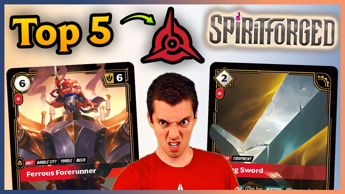 It's time to take a serious look at the best cards in #Spiritforged!

📺 youtube.com/watch?v=glqIgl… 📺

#Riftbound