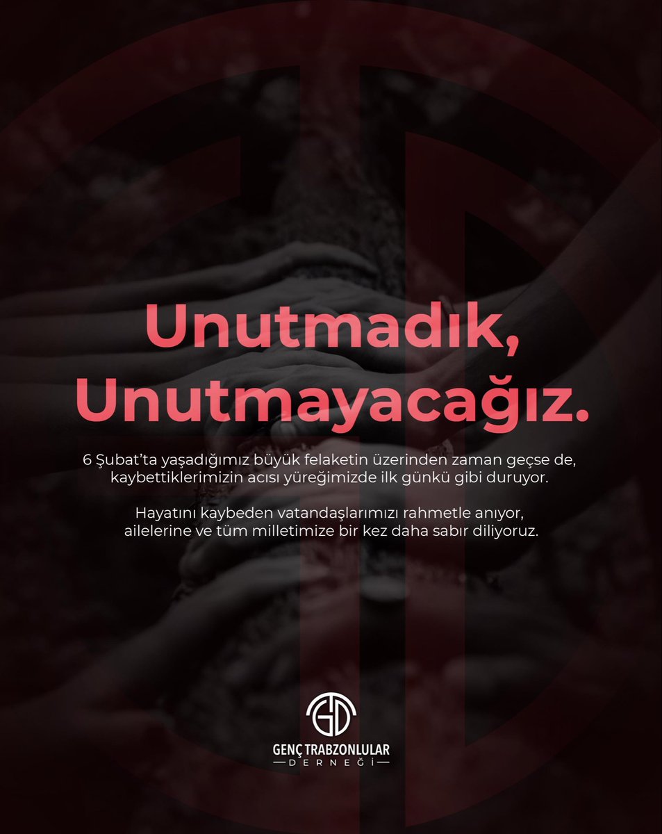 Genç Trabzonlular Derneği tweet media