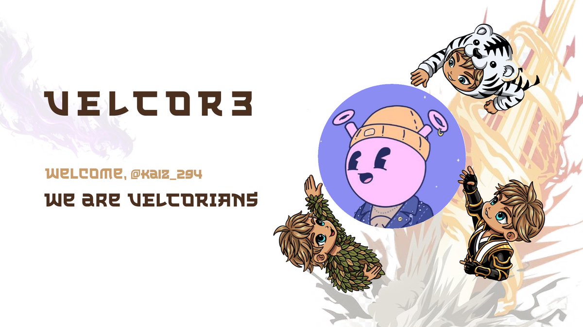 Congrats <a href="/Kaiz_294/">Kaiz</a>

You’ve been approved for VELIST.

Welcome to VELCORIANS.