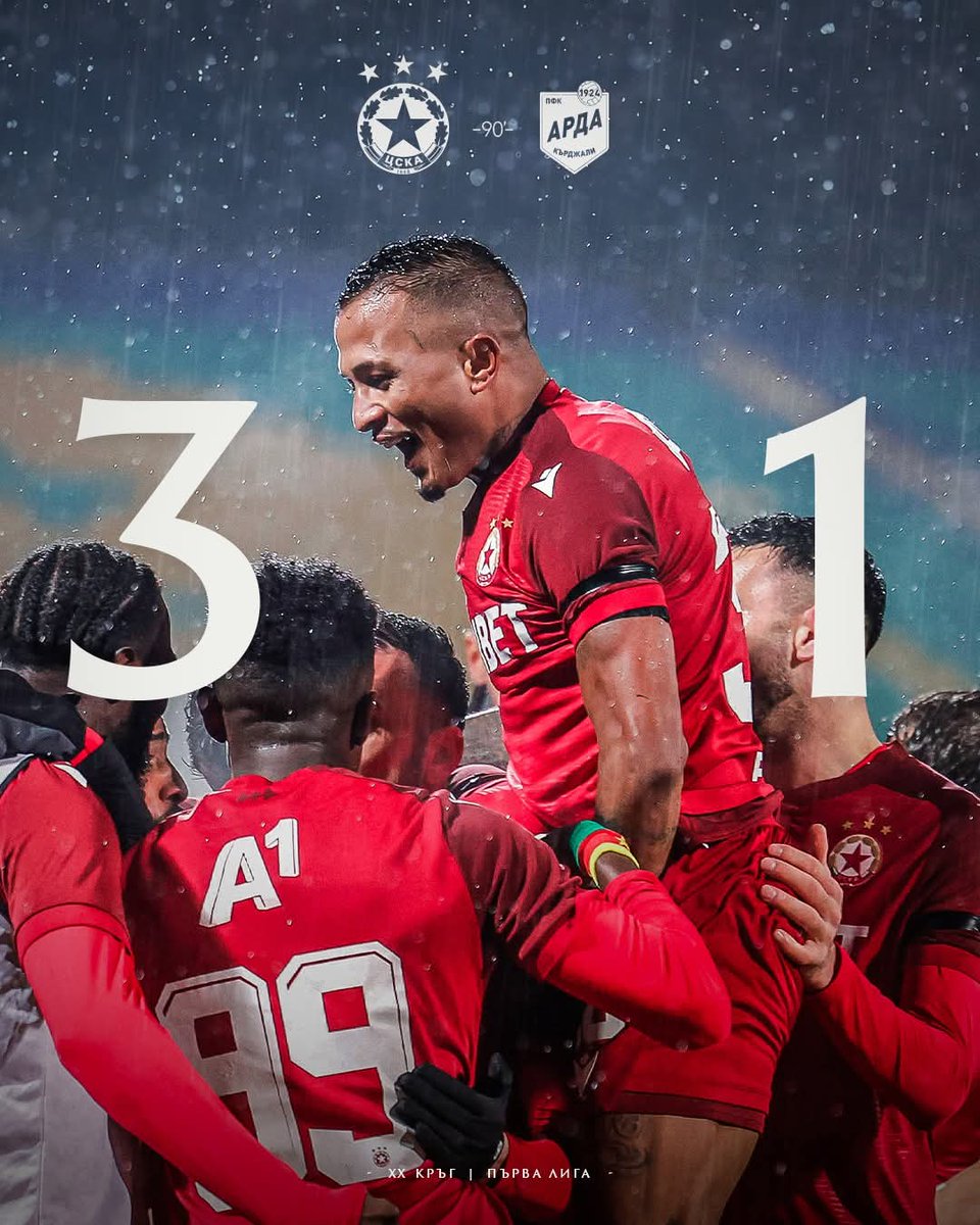 CSKA_Sofia's tweet photo. Победа 👊🏻 https://t.co/jlgWlSmREZ