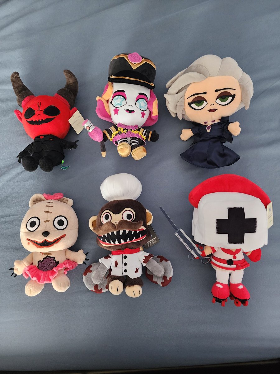 XOLUMIXO's tweet photo. These are all of my #darkdeception plushies so far! :D
#darkdeceptionplushie https://t.co/fwgPLjdICO