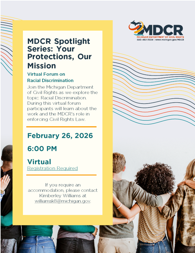 Michigan Department of Civil Rights tweet media