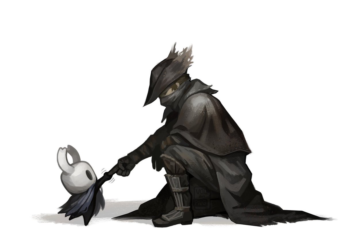 Hollow Knight x Bloodborne

Artist: <a href="/valdotpng/">(~'-')~.`*★( silksong... )</a>