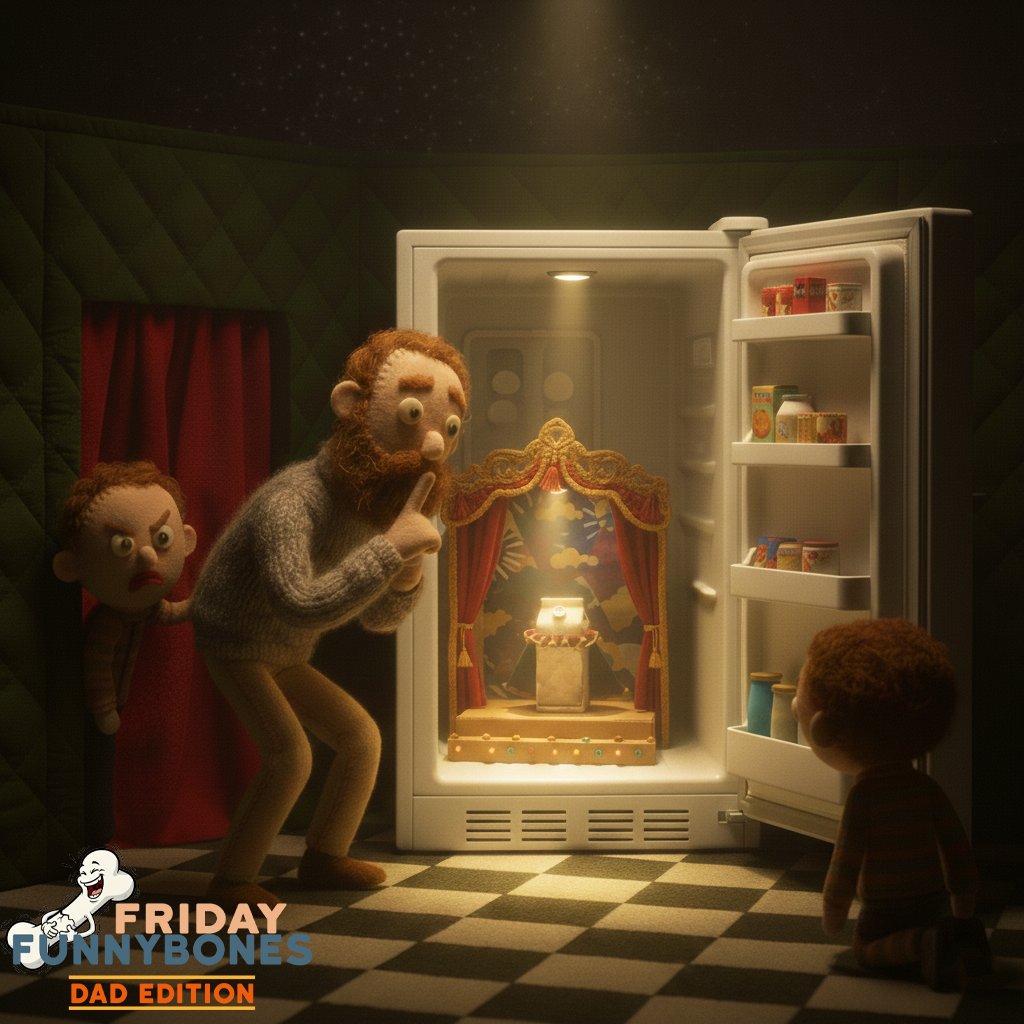 UncleCadePNW's tweet photo. Kid: “Dad, why are you staring at the fridge like that?”
Dad: “Because the milk said ‘expires today. final performance’… and I’m trying to see if it does anything.”
Kid: “Like what?”
Dad: “I dunno. Something silly? Richard III? I just don’t wanna miss the moment.”
#FFDE https://t.co/bH4TKnCDP1