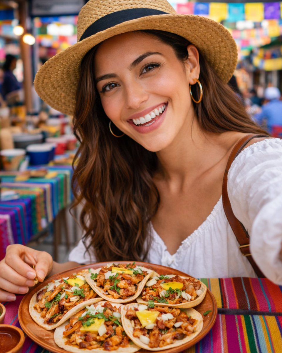 ¿Vas a dejar que unos tacos arruinen tu viaje? 🌮

Tip de Sofía: 
✅ Toma probióticos 5 días antes de salir. 
✅ En tu kit lleva siempre bismuto y suero oral. 
✅ Si el que cocina también cobra, huye. 🏃‍♀️

¡Come sin miedo, pero con estrategia! 🇲🇽