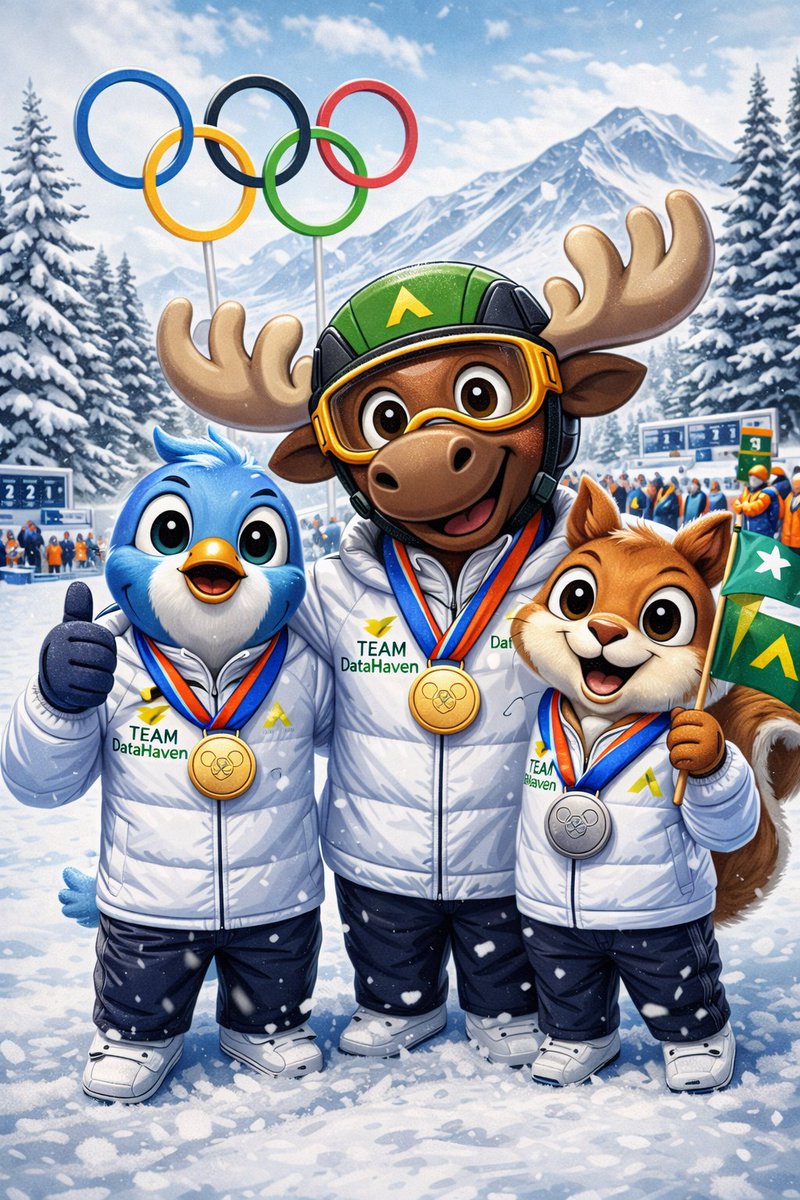 Winter photos retain warmth even amid the snow because they feature people and a shared cause. 

I saved this photo with my team via <a href="/DataHaven_xyz/">DataHaven 🫎</a> so that the memory of our collaboration and trust would not fade with time.