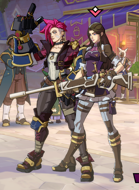 something something about modern caitvi with their og hair colors