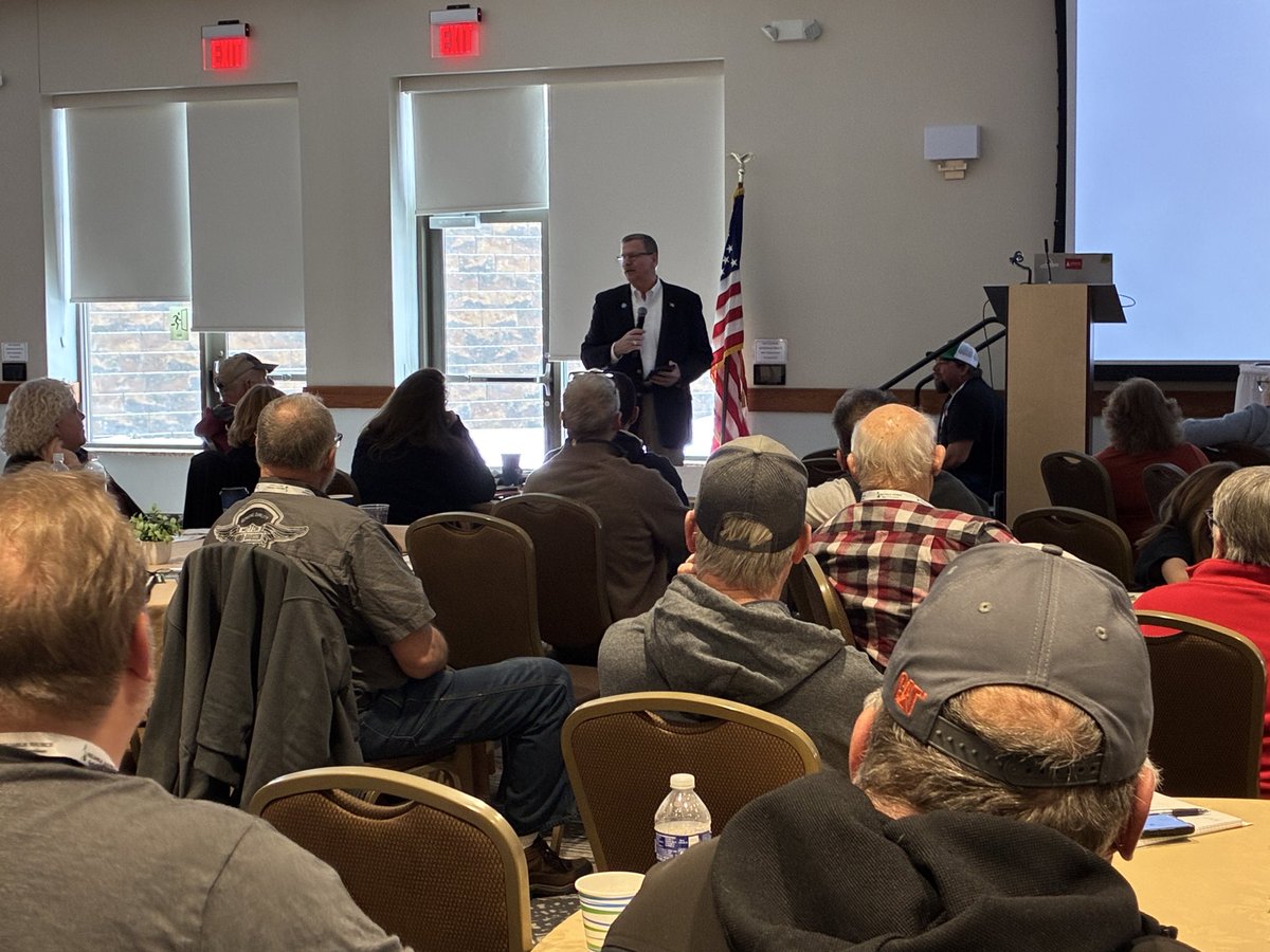 QPTreeFarm's tweet photo. Thanks @TroyOttAg for taking the time to visit us at the PA Christmas Tree Association meeting and sharing how Tilva™ brings the power of Extension to anyone with an ag question.  We appreciate you listening and look forward to working together in the future 🌲 @agsciences https://t.co/z6Tl2qApev