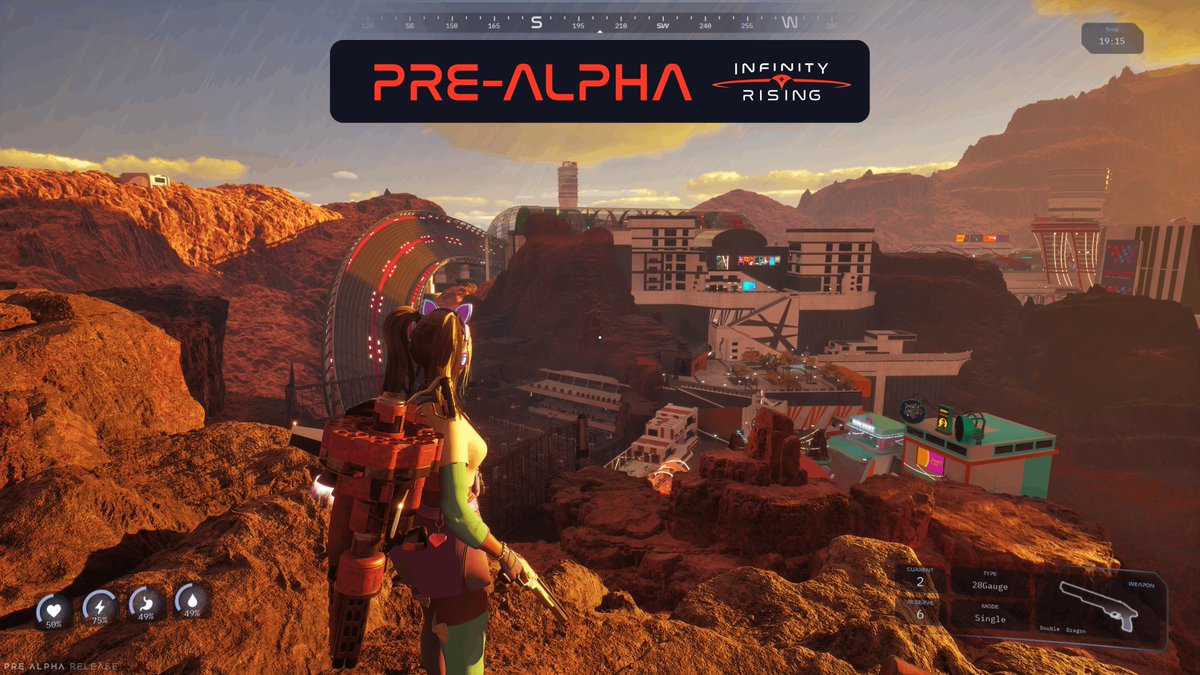 Infinity Rising » Wishlist on Steam! tweet media