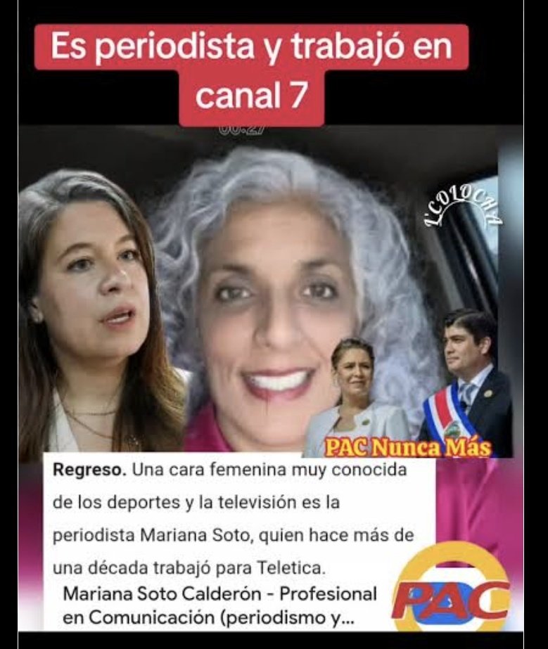 👇 ¿Entonces la falsa vendedora por catálogo en el spot de la mentirosa <a href="/ClaudiaDobles/">Claudia Dobles Camargo</a> y quien en realidad es periodista + esposa de PACaspirante a diputación que presidió <a href="/CNECostaRica/">CNE Costa Rica</a> en el gobierno de <a href="/CarlosAlvQ/">Carlos Alvarado Quesada</a>, ahora participa en el escrutinio definitivo de votos