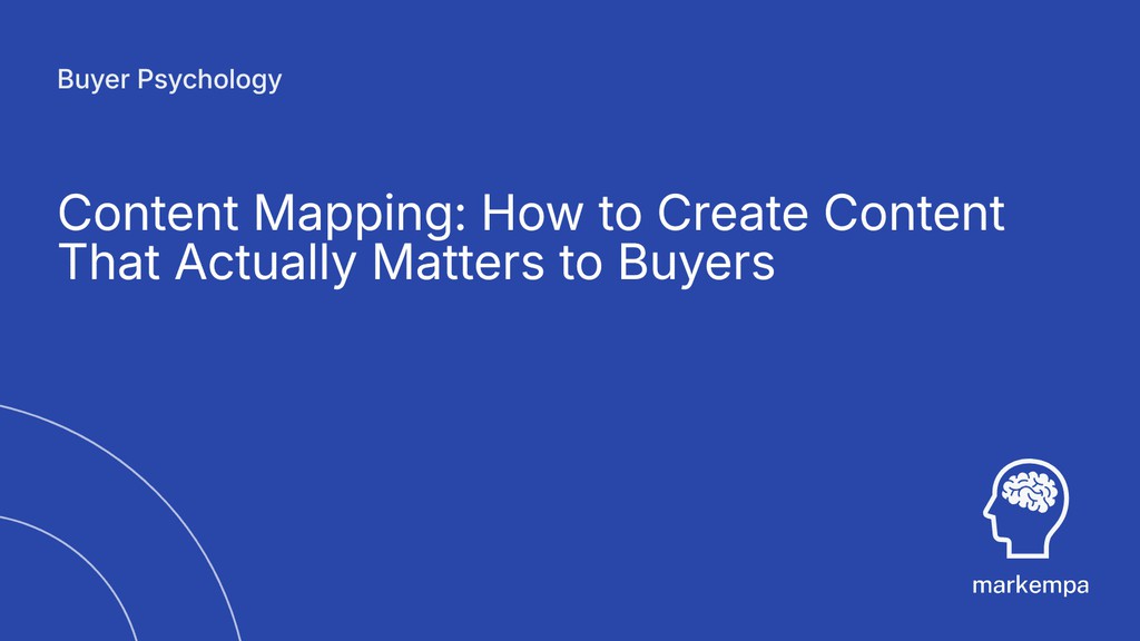 markempa's tweet photo. Is your content just noise, or is it guidance? Real content mapping is about anticipating what buyers want before they articulate it. When you truly align, your content becomes the roadmap buyers didn’t know they needed.

https://t.co/iMaeFFKF22

#GoToMarket #GTM #B2BMarketing https://t.co/pghJs2BadJ