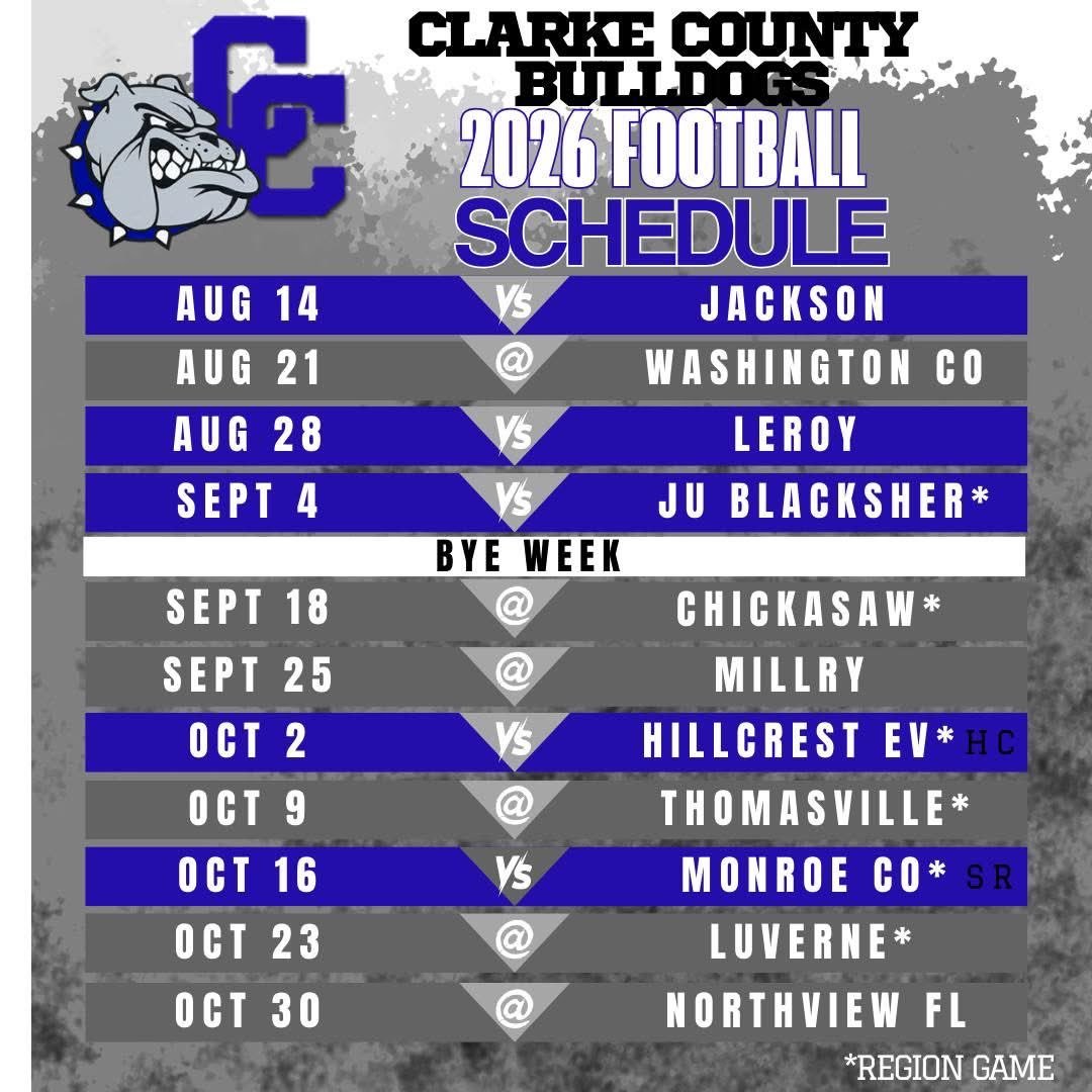 Clarke County Football tweet media