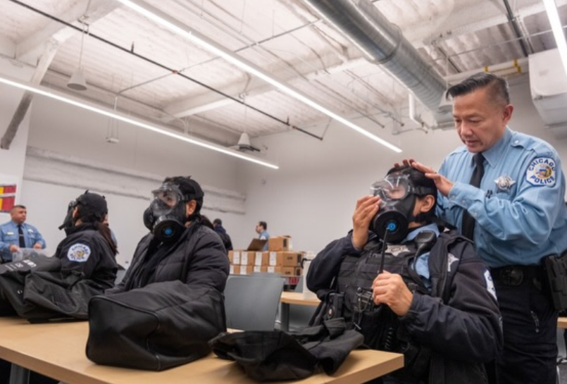 Chicago Police Academy tweet media