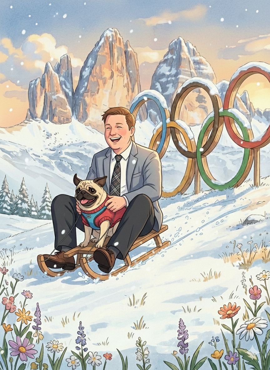 StudioZanon's tweet image. Tra poche ore inaugureranno le Olimpiadi di Milano Cortina.

La mia emozione è forte perché vivo parte del tempo vicino a Cortina, la conosco, conosco il territorio e bisogna ammettere che è semplicemente STUPENDO!

Mi dispiace non esserci ma la seguirò con piacere dalla TV.

Un