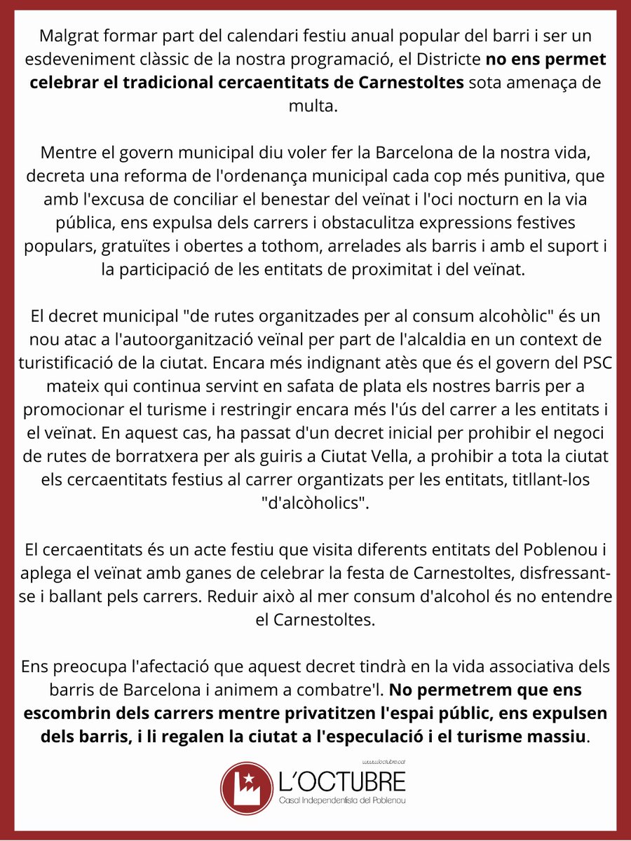 L'Octubre tweet media