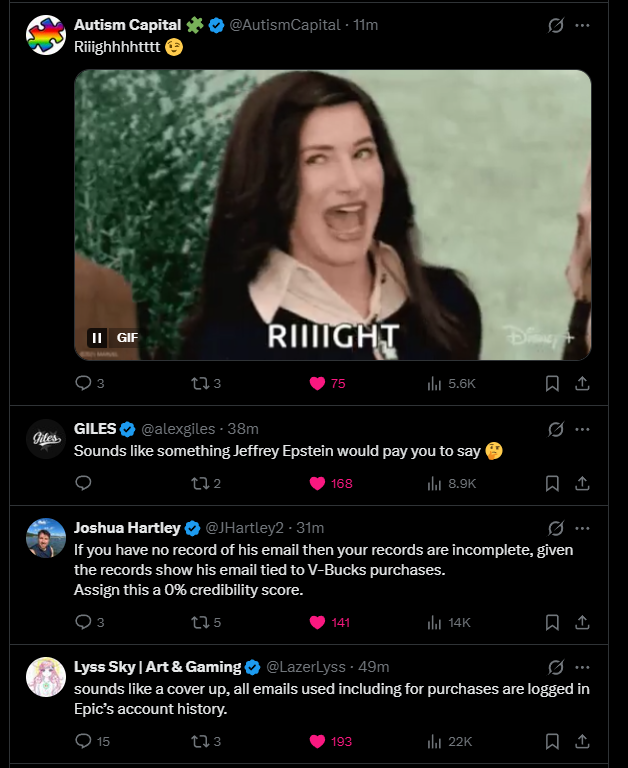 Before you sell your position after the Fortnite post, go read the comments 😉