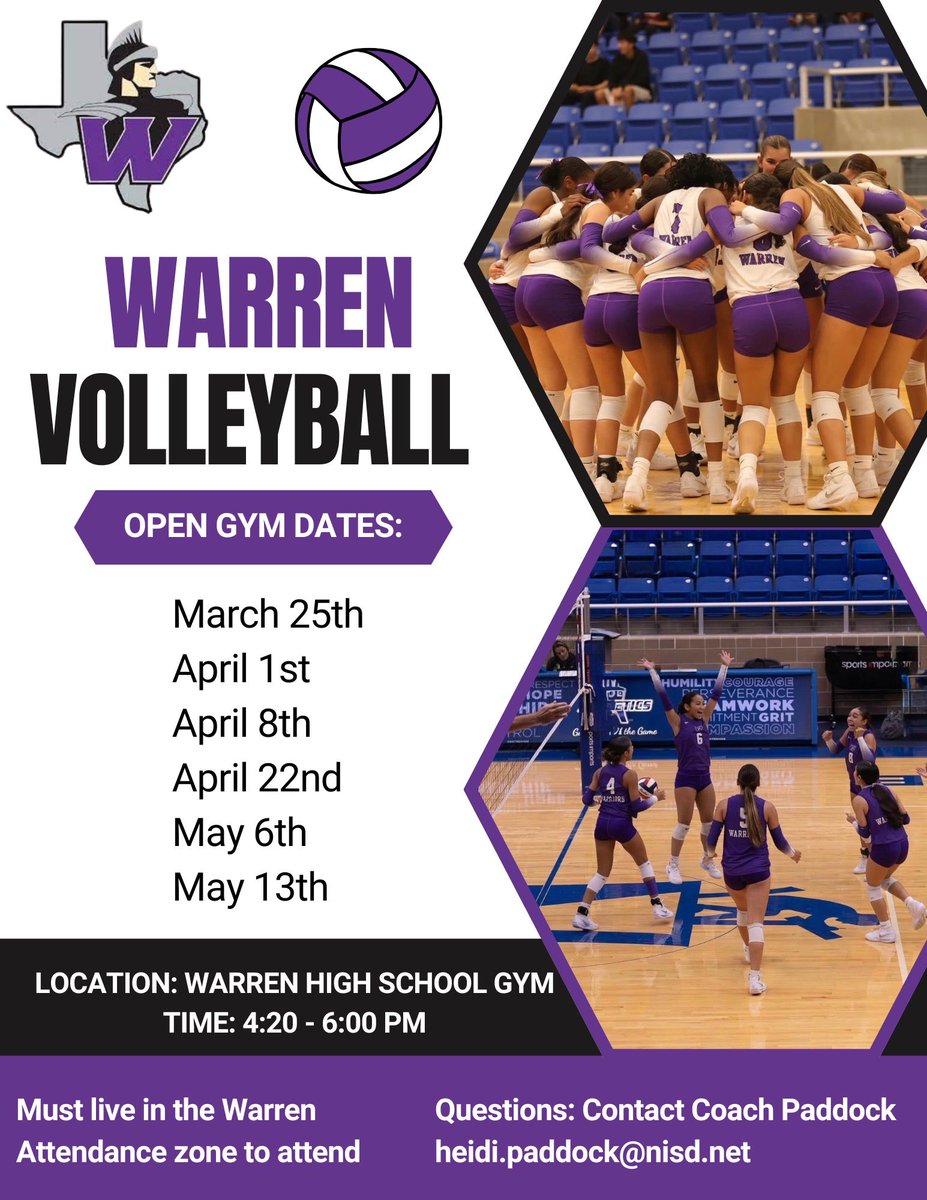 Warren Volleyball tweet media