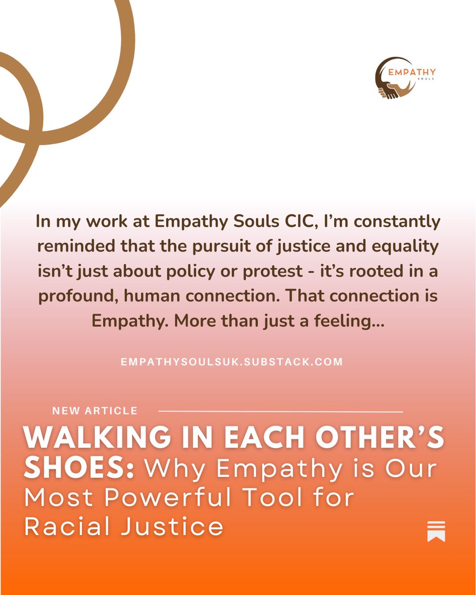 In this article, we explore how empathy can dismantle stereotypes, heal historic wounds, and move inclusion beyond words into genuine belonging.

Written by our own Gayle Edwards.
Read the full article - link in bio.

#LivedExperience #SocialJustice #CommunityVoices