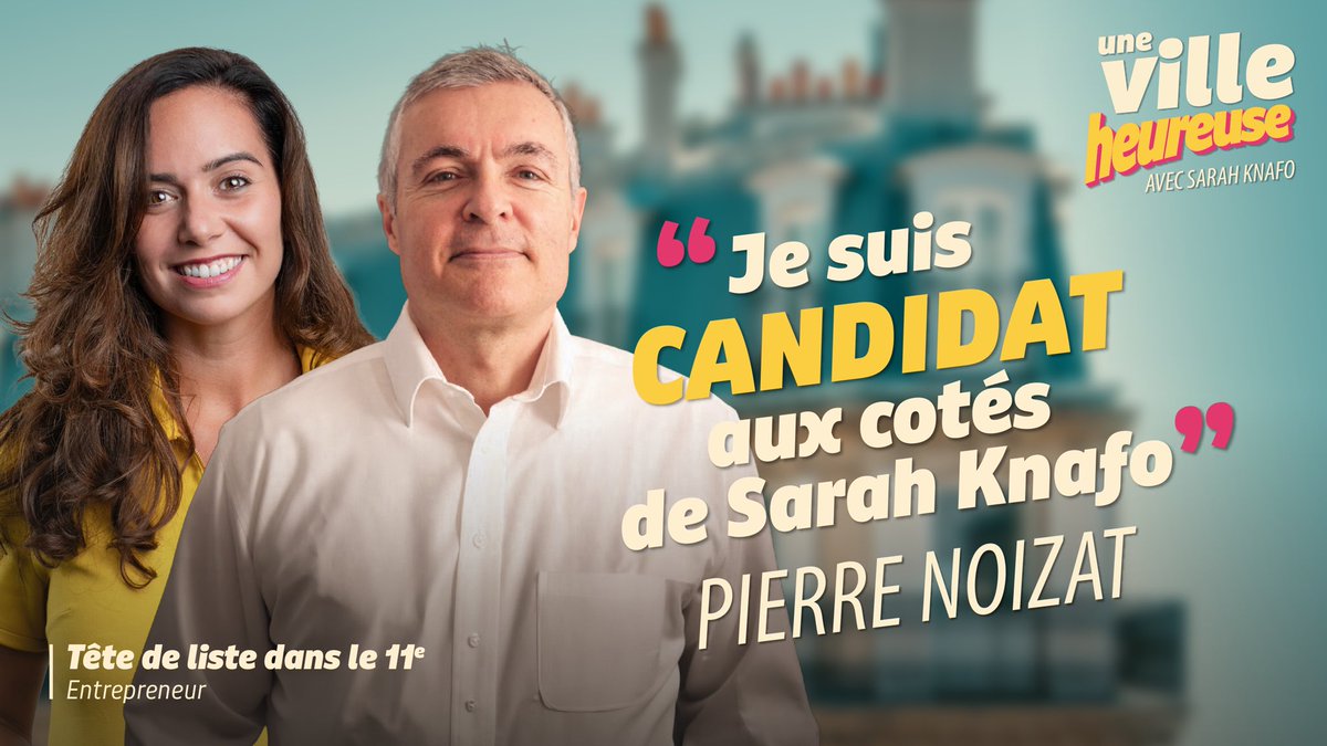 knafo_sarah's tweet image. 🚀Je suis heureuse que Pierre Noizat me rejoigne. Entrepreneur dans la tech, ingénieur polytechnicien brillant, il symbolise ce que je veux faire à Paris : réunir les meilleures intelligences pour nous mettre au service des Parisiens.

Par ailleurs, Pierre Noizat qui a vécu la…