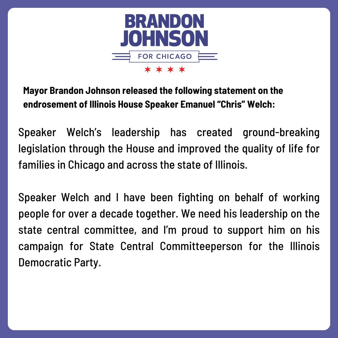 Brandon Johnson tweet media