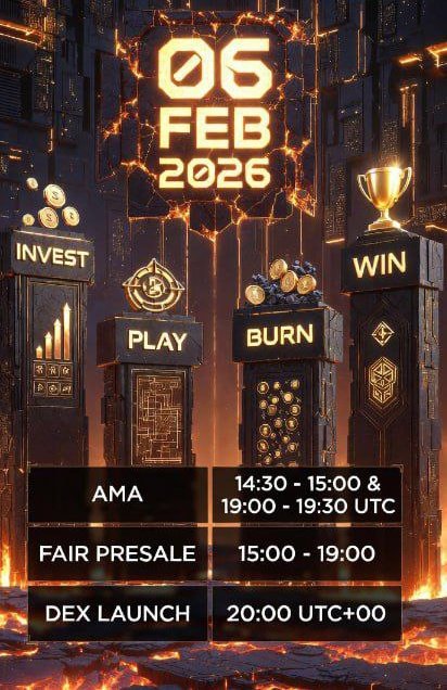 Good Night fam 💜,

GameFi, done right.
$GMC is earned through play. Matches fuel value. Auto burns build scarcity.
Presale 15:00 UTC
Live 20:00 UTC
Game on 🔥

#GMC #GameFi #BSC #Web3 #PlayToEarn