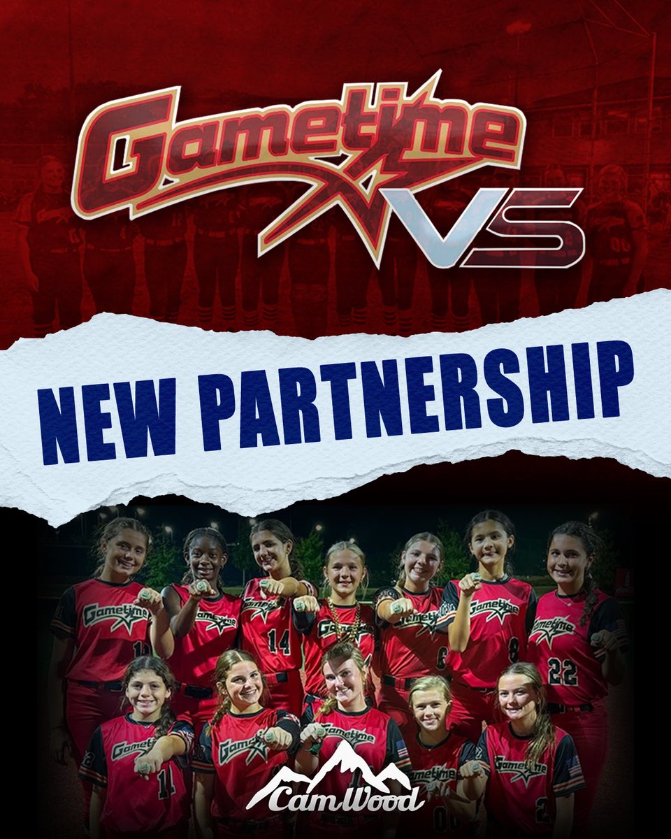 CamWoodBats's tweet image. We are excited to announce our NEW PARTNERSHIP with @GametimeVS12 ! 🙌
Time to take these girls’ training and game to the next level! 💪🥎

CamFam, go welcome them to the team!! Time to work. 💥

#camfam #team #gametime
