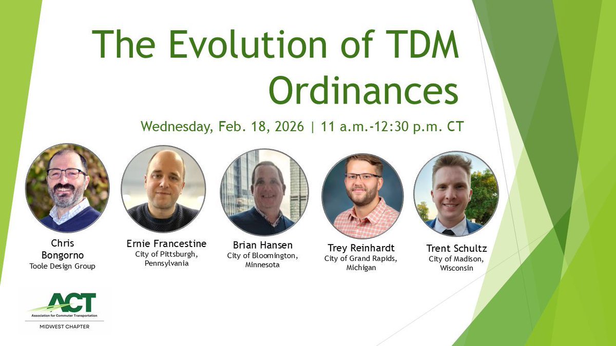 Association for Commuter Transportation (ACT) tweet media