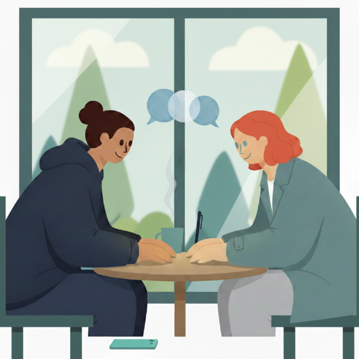 MrunalArote's tweet photo. Thinking about how things slowly get normalized.
Before, we used to talk more and sit together, sharing space.
Now, screens fill the gaps, and silence feels normal.
I'm just seeing how we have changed in the digital age.
#brushless #illustrations #aiillustrations https://t.co/69cor2vJOk