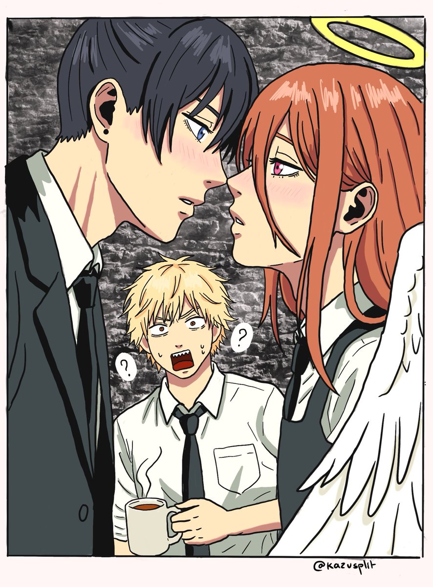 kazusplit's tweet photo. 🤭
#akiangel #アキ天 #chainsawmanfanart https://t.co/imDePtY286