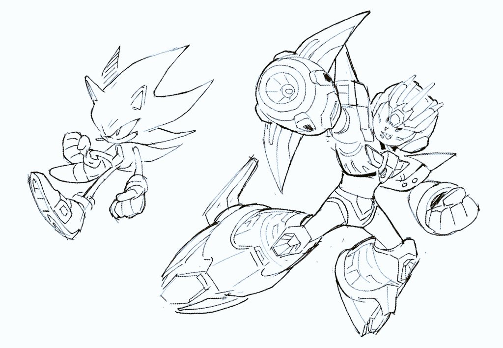 Terusada1's tweet image. FULL POWER
(quick redraws)