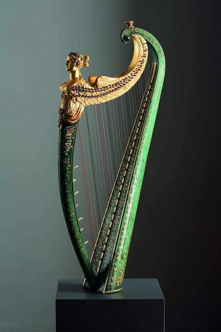 Irish harp crafted by John Egan around 200 years ago. 
Elegance always endures.

Algorithm, please send this anyone who likes History, Art, Music, Culture, and Beauty.